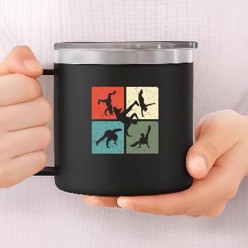 Discover Breakdance BBoy BGirl Streetdance Break Dance 14oz Stainless Steel Tumblers
