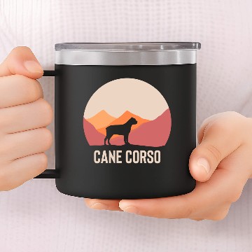 Discover Cane Corso Italiano 14oz Stainless Steel Tumblers