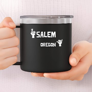 Discover Salem Oregon 14oz Stainless Steel Tumblers