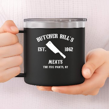 Discover Butcher Bill's Meats 14oz Stainless Steel Tumblers