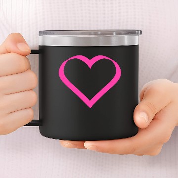 Discover pink heart hearts gift valentines day couples 14oz Stainless Steel Tumblers