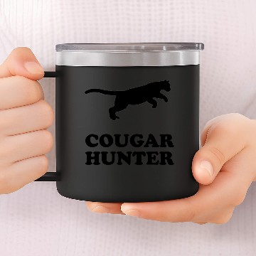 Discover Cougar Hunter 14oz Stainless Steel Tumblers