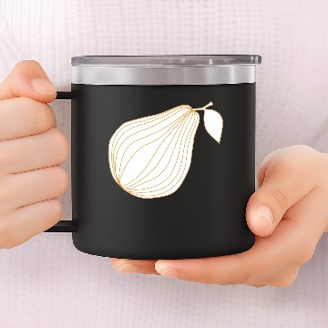 Discover guava art 14oz Stainless Steel Tumblers