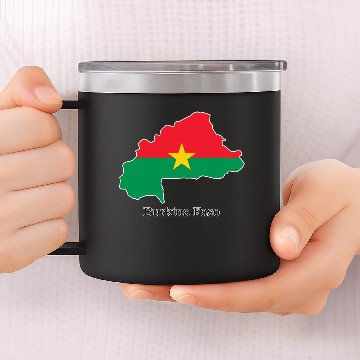 Discover Flags and countries Burkina Faso 14oz Stainless Steel Tumblers