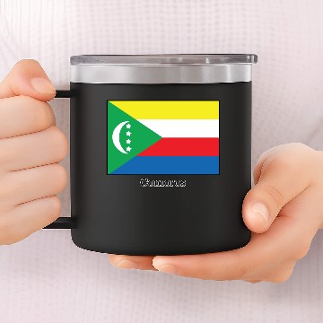 Discover Flags and countries Comoros 14oz Stainless Steel Tumblers