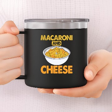 Discover Macaroni And Cheese 14oz Stainless Steel Tumblers