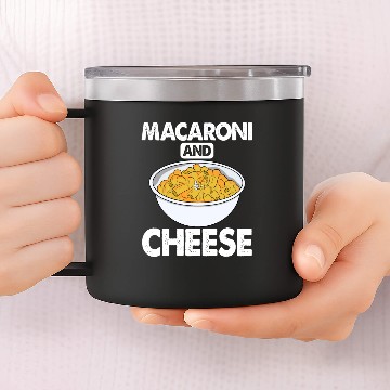 Discover Macaroni And Cheese 14oz Stainless Steel Tumblers