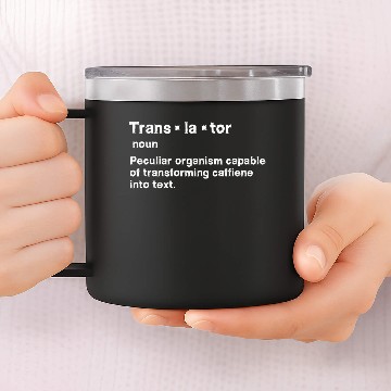 Discover Translator 14oz Stainless Steel Tumblers