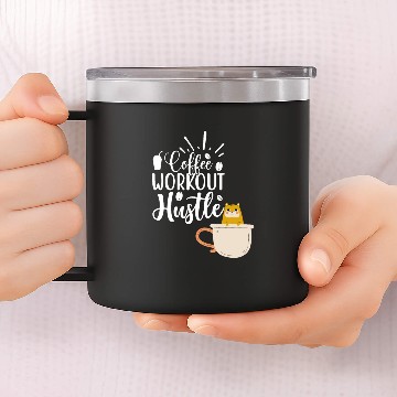 Discover Black magic coffee Classic 14oz Stainless Steel Tumblers