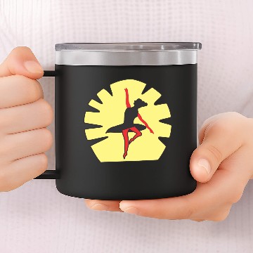 Discover belly dance 14oz Stainless Steel Tumblers