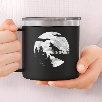 Discover T-Rex Dino Tyrannosaurus Rex 14oz Stainless Steel Tumblers