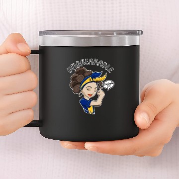 Discover Barbados Girl Unbreakable I Barbados Heritage 14oz Stainless Steel Tumblers