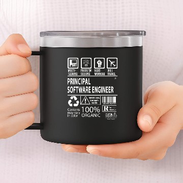 Discover Principal Software Engineer 14oz Stainless Steel Tumblers - Multitasking