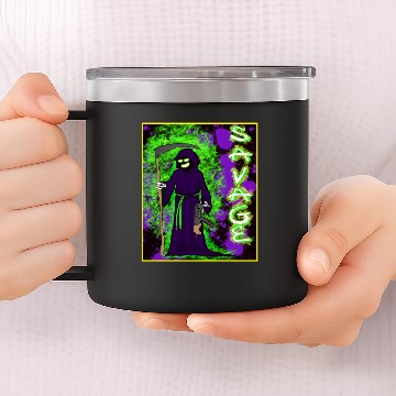 Discover Grim Reaper 14oz Stainless Steel Tumblers