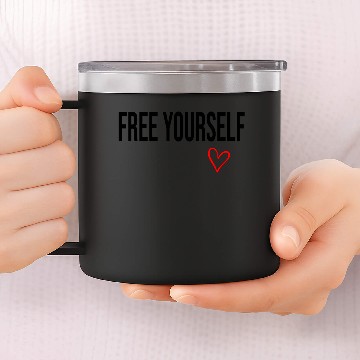 Discover play nice small heart 14oz Stainless Steel Tumblers
