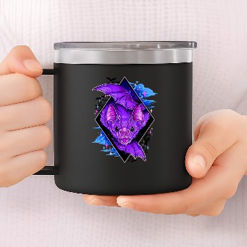 Discover Bat Wings Classic 14oz Stainless Steel Tumblers