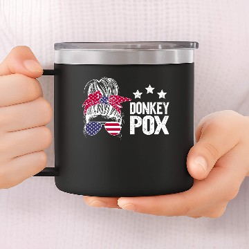 Discover Donkey Pox 14oz Stainless Steel Tumblers