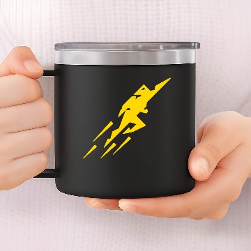 Discover Rocket Man 14oz Stainless Steel Tumblers