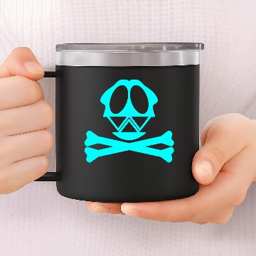 Discover Silly Crossbones 14oz Stainless Steel Tumblers