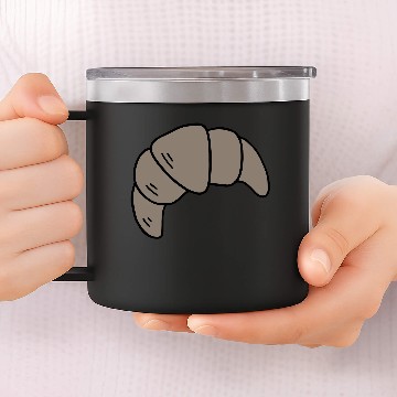 Discover croissant 14oz Stainless Steel Tumblers