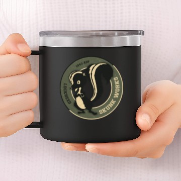 Discover Skunk Works USAF 14oz Stainless Steel Tumblers