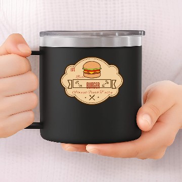 Discover Burger king 14oz Stainless Steel Tumblers