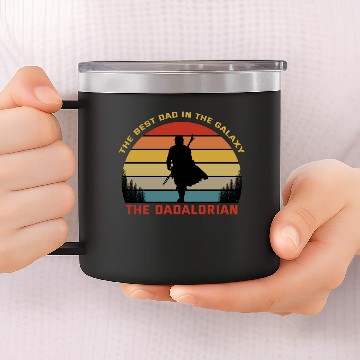 Discover Dadalorian 14oz Stainless Steel Tumblers