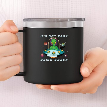 Discover Alien Extraterrestrial Area 51 UFO Space Geek Gift 14oz Stainless Steel Tumblers