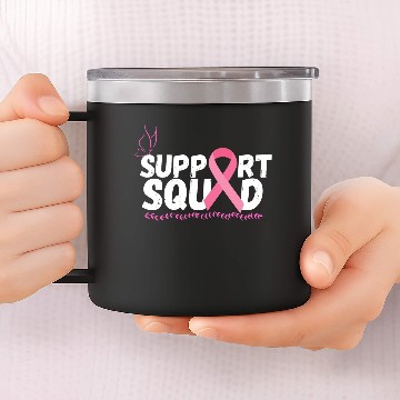 Discover support squad 14oz Stainless Steel Tumblers
