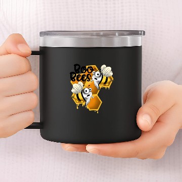 Discover Honey Boo Bees 14oz Stainless Steel Tumblers