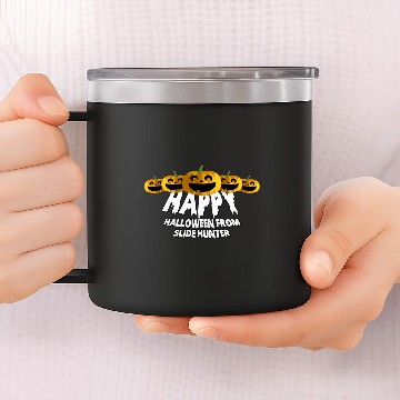 Discover Halloween Pumpkin Clipart 14oz Stainless Steel Tumblers