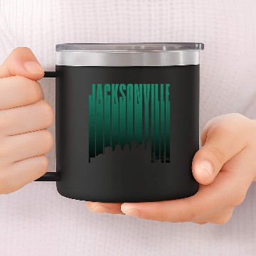 Discover Jacksonville Florida USA 14oz Stainless Steel Tumblers