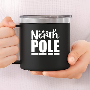 Discover North Pole 14oz Stainless Steel Tumblers
