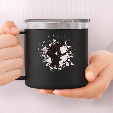 Discover BASS Player 14oz Stainless Steel Tumblers