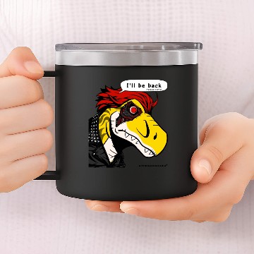 Discover Dinosaur Terminator 14oz Stainless Steel Tumblers