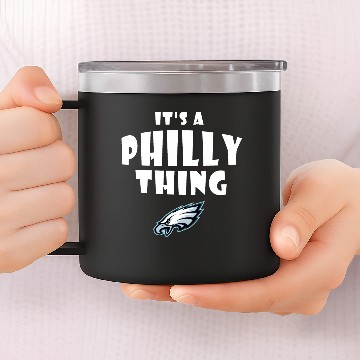 Discover it's a philly thing 14oz Stainless Steel Tumblers