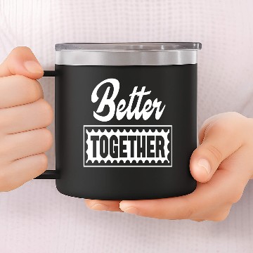 Discover Better Together 14oz Stainless Steel Tumblers