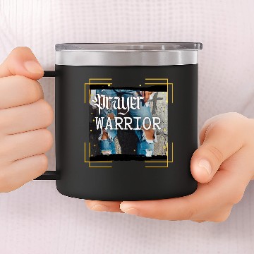 Discover Prayer Warrior - Ripped Jeans 14oz Stainless Steel Tumblers