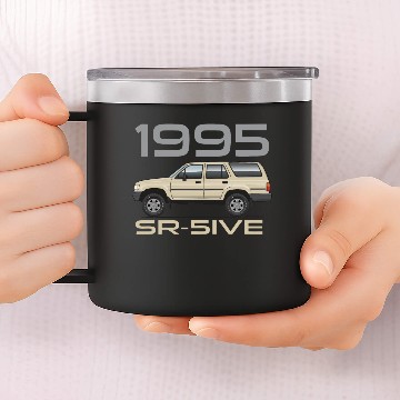 Discover SRFive Sierra Beige 14oz Stainless Steel Tumblers