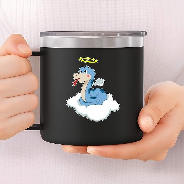 Discover Snake Cloud Angel 14oz Stainless Steel Tumblers