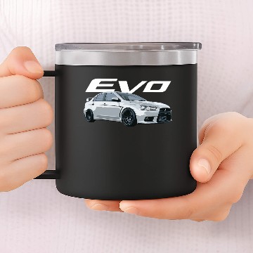 Discover JDM Car EVO X 14oz Stainless Steel Tumblers