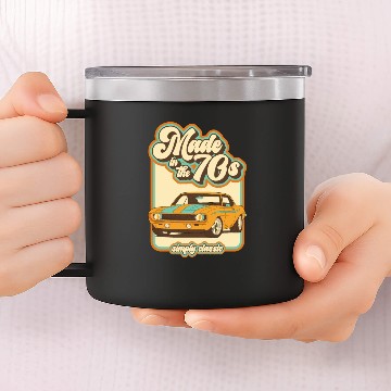 Discover 70s anniversary 14oz Stainless Steel Tumblers