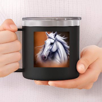 Discover Embroidered Elegance. 14oz Stainless Steel Tumblers