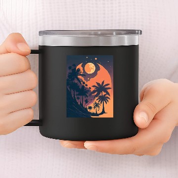 Discover Twilight 14oz Stainless Steel Tumblers