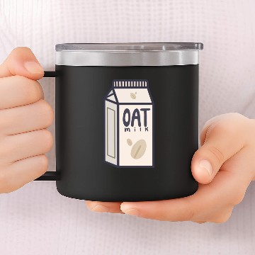 Discover Oat Milk 14oz Stainless Steel Tumblers