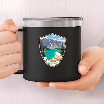 Discover Banff national park 14oz Stainless Steel Tumblers