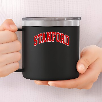 Discover Stanford California - Throwback - 14oz Stainless Steel Tumblers