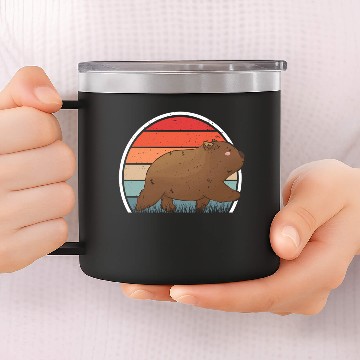 Discover Wombat Wombat 14oz Stainless Steel Tumblers