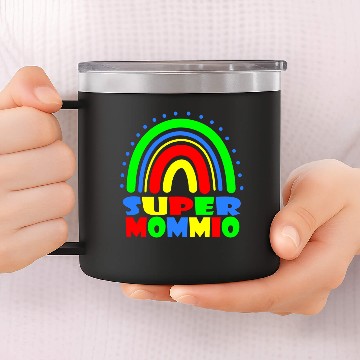 Discover Super Mommio 14oz Stainless Steel Tumblers
