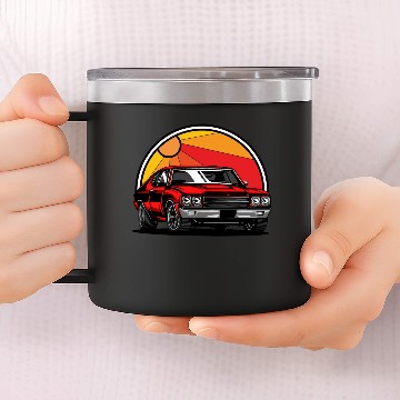 Discover Chevelle 14oz Stainless Steel Tumblers